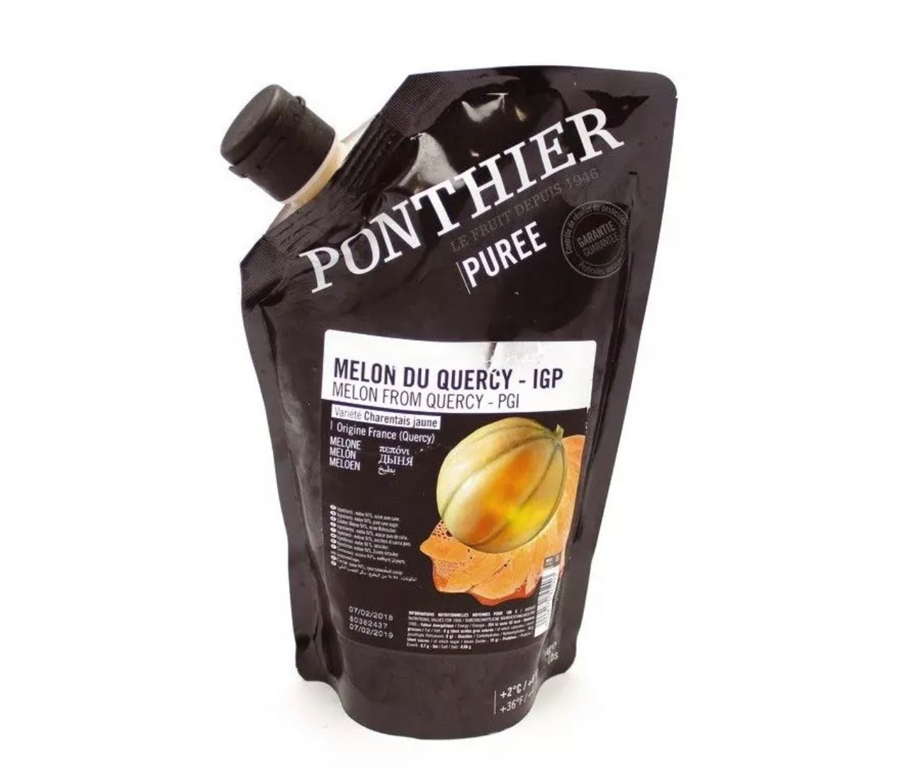 Refrigerated Quercy melon puree 1kg – Mon Épicerie Gourmande