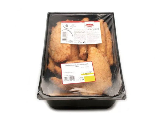 Cordon bleu de poulet 12x125g - 1,5kg