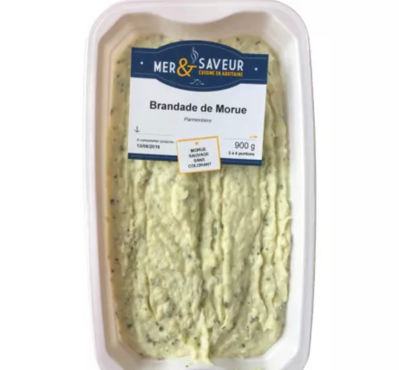 Brandada de bacalao 30% - 900g