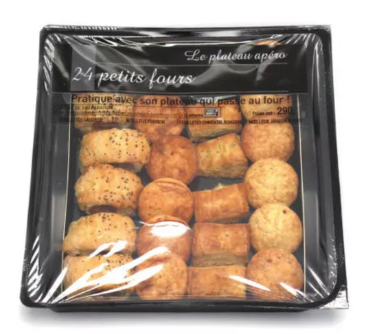 Aperitivo variado en bandeja x24 - 290 g