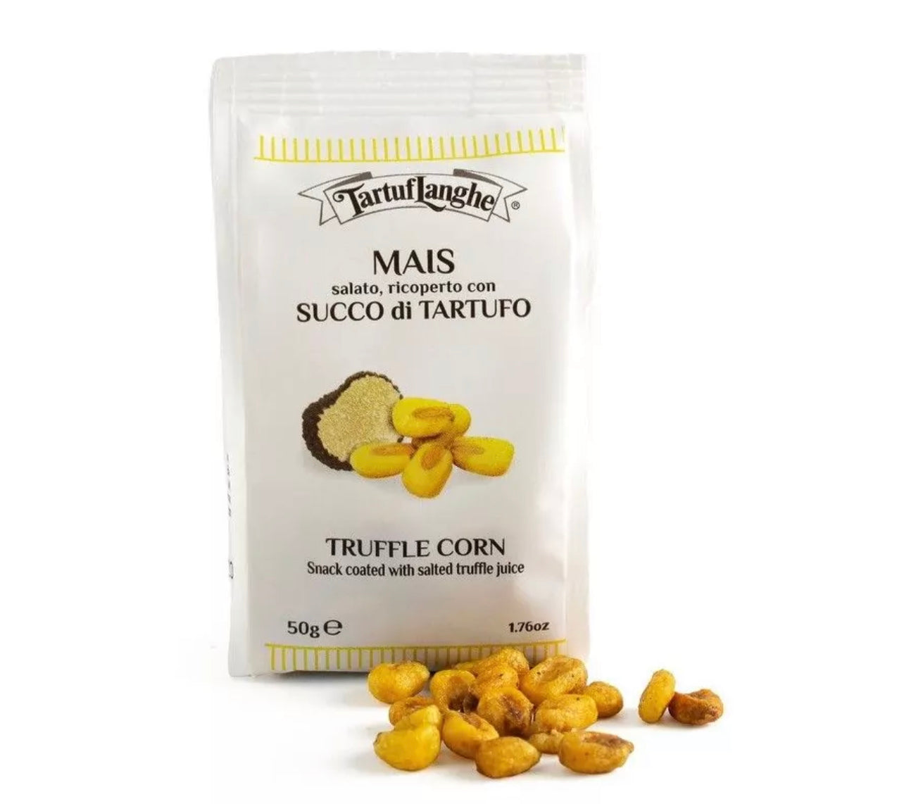 Maíz rebozado con jugo de trufa de verano - 50g