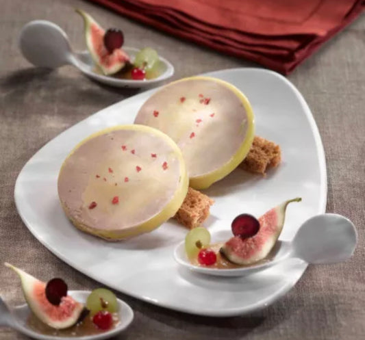 ✨ Bloc de foie gras de canard IGP Sud Ouest mi-cuit - 30% morceaux - 400g✨