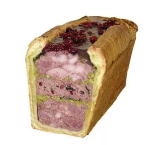 ✨Demi Pâté en croûte de chevreuil aux airelles ±2,25kg✨