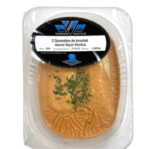 Pike dumplings with Nantua style sauce - 400g