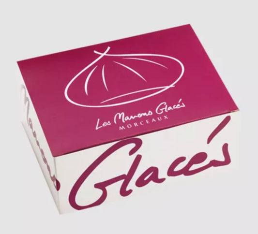Marrons glacés - gros morceaux 2x500g