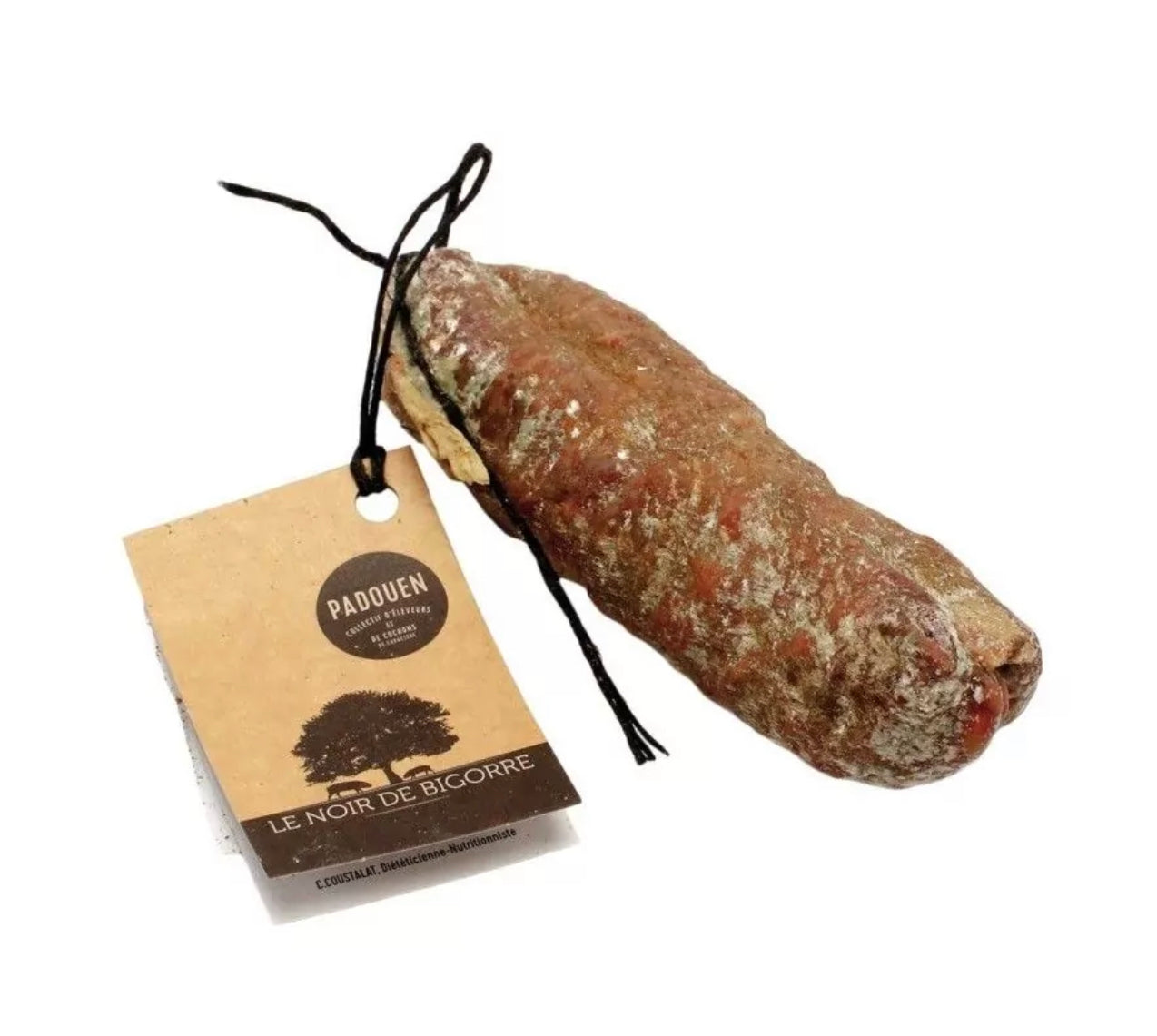Salchicha de cerdo negra de Bigorra - 250g