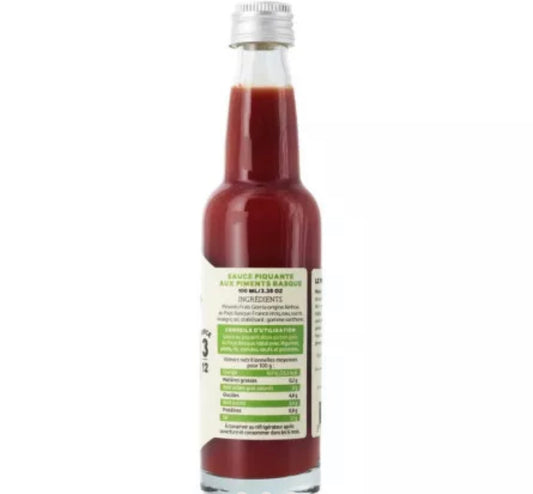 Salsa picante de hegoa con pimiento vasco de gorria | Fuerza 3/12 - 100g