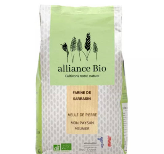 French buckwheat flour T110 ORGANIC - 1kg