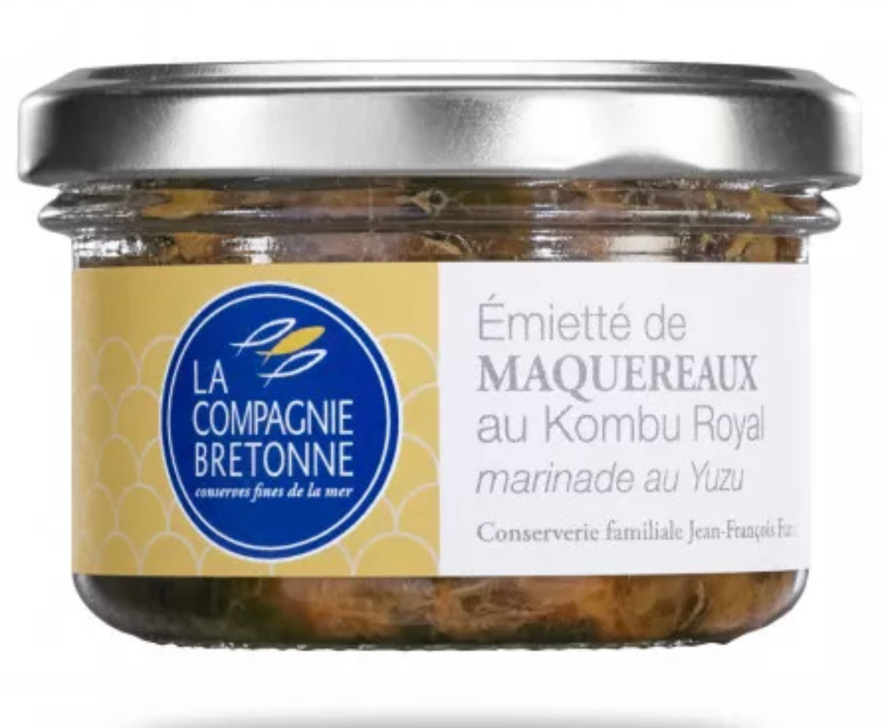 Emietté de maquereaux au kombu royal et yuzu - 90g