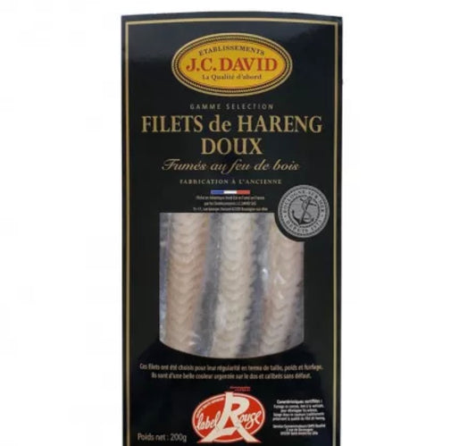 Filets de hareng fumé - doux - Label Rouge - 200g ou 1kg