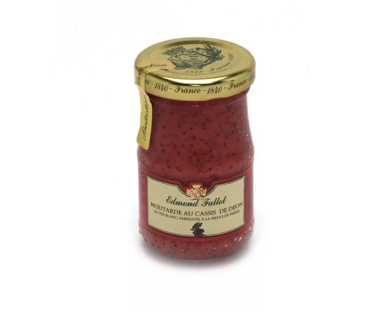 Dijon blackcurrant mustard - 210g