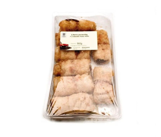 Chicken spring rolls 8x65g
