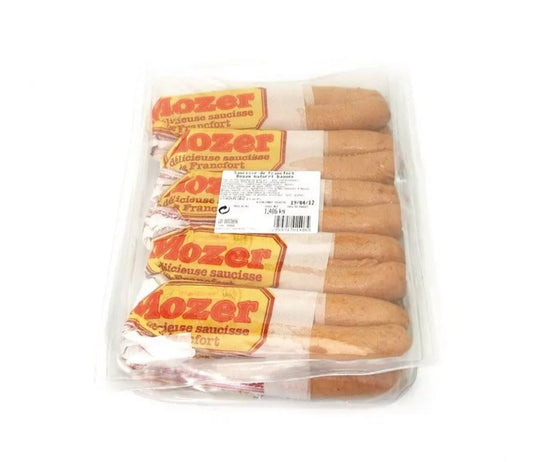 Salchicha bandeada x20 ±1,35kg