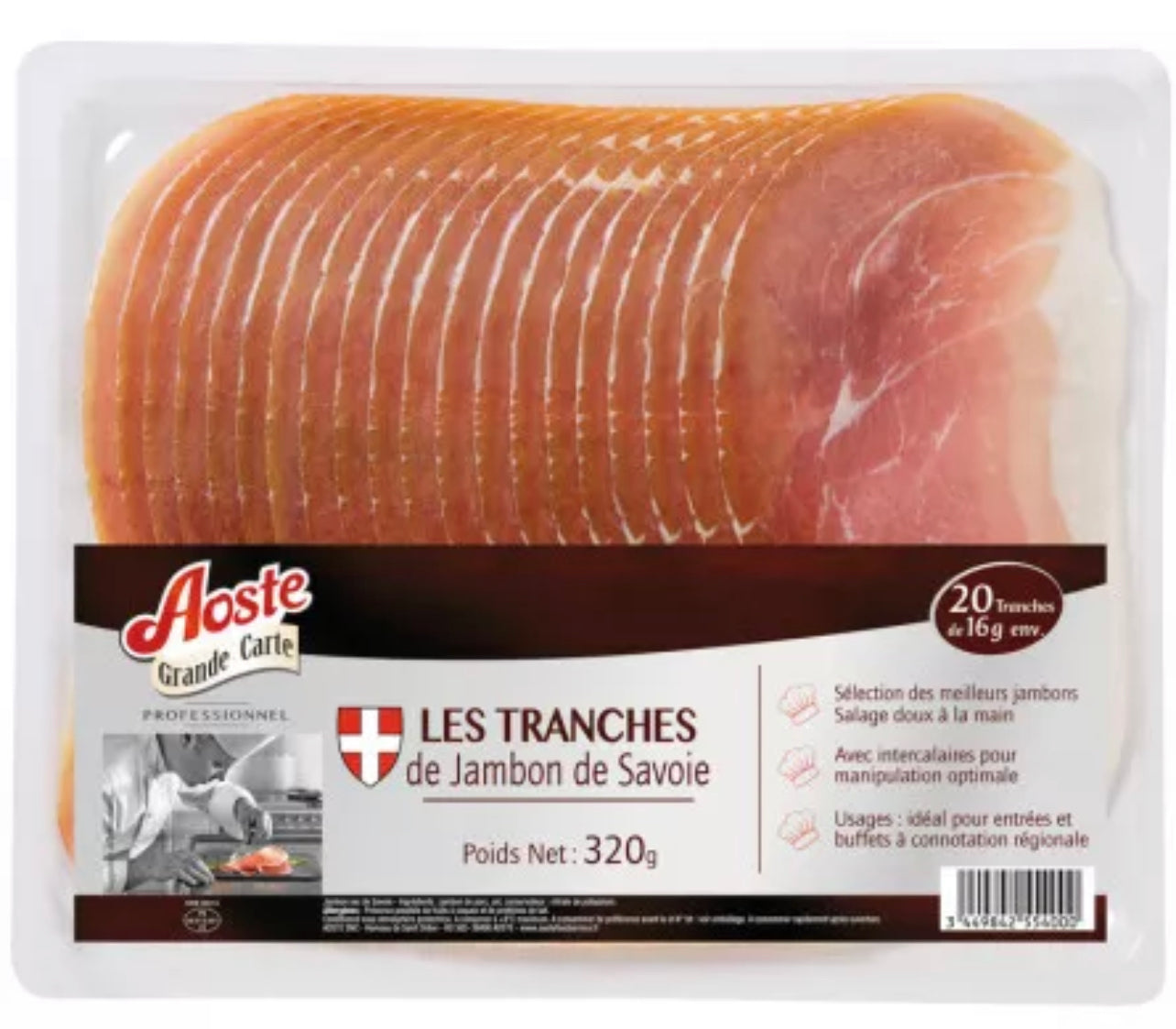 Dry Savoie ham 20x16g - 320g