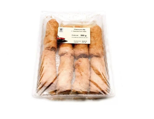 Pork spring rolls 8x65g