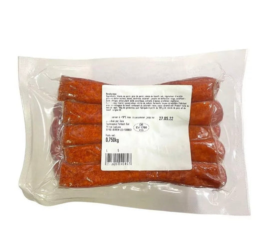 Gendarme 10 pares - +/- 1,2 kg