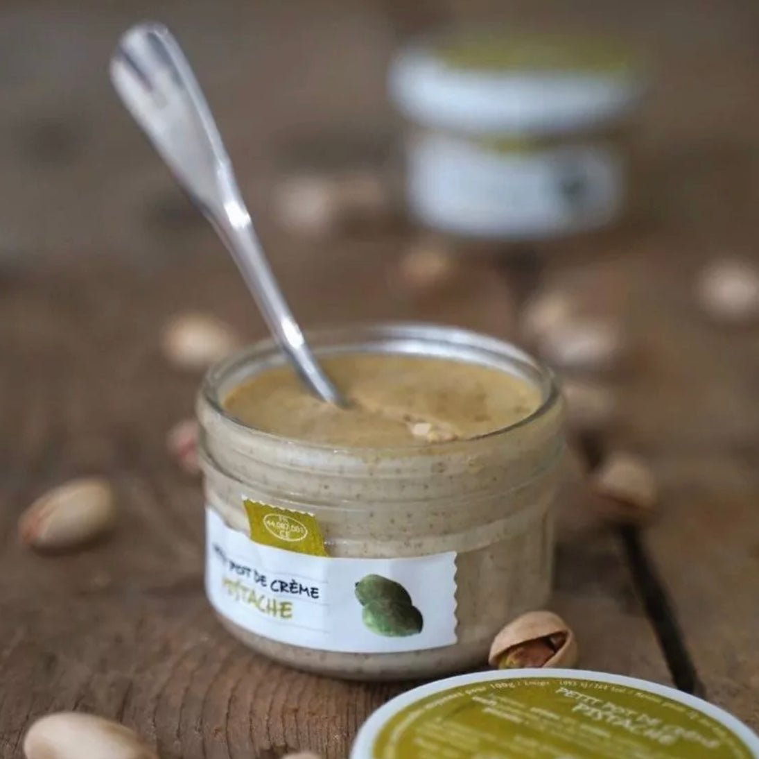 Bote pequeño de crema de pistacho - 100g