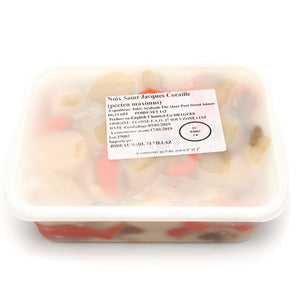 Fresh scallops, 2kg tray