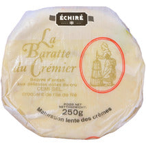 Beurre de baratte du crémier aux cristaux de sel de l'île de Ré 250g