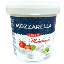 Mozzarella balls ±125x8g - 1kg
