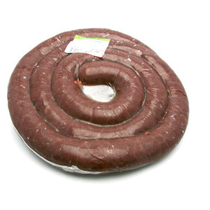 Morcilla con cebolla y manzana, cerdo francés, ±2,3 kg