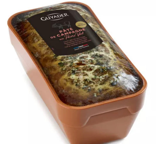 Paté campestre con pimiento verde - 1,5kg