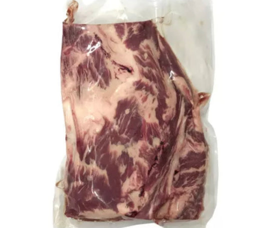 Échine de porc noir de Bigorre avec os +/-3kg