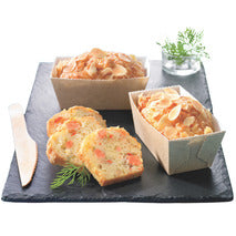 Salmon and vegetable cake 8x100g