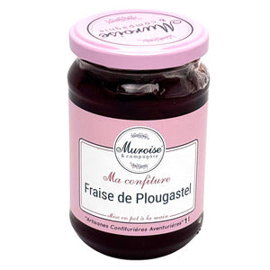 Mermelada de fresa artesanal MUROISE® de Plougastel, tarro de 350 g
