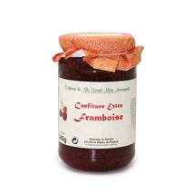 Confiture artisanale de framboises bocal 370g