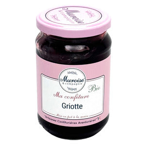 Mermelada de guinda ecológica MUROISE®, tarro de 350 g