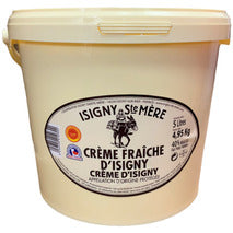 Crème d'Isigny 40%MG AOP seau 5L
