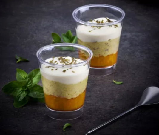 Verrine de castaña, zanahoria confitada y avellana (4 x 40 g)