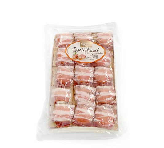 Toastichaud goat cheese with bacon