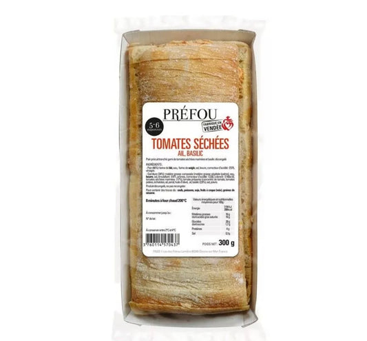 Préfou tomate séchée, ail et basilic - 300g