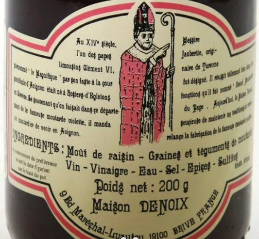 Brive purple mustard - 200g