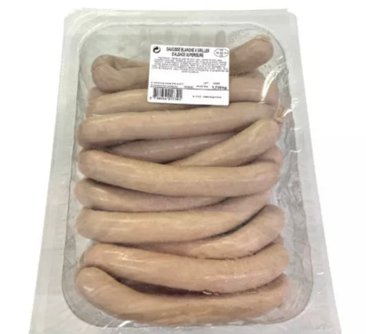 Salchicha blanca alsaciana escalfada 20x±75g