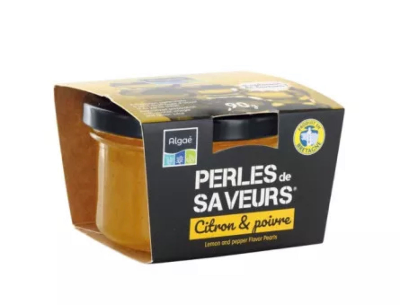 Perlas sabor limón y pimienta - 90g