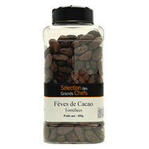 Granos de cacao tostados enteros 1L 450g