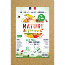 Zumo de manzana prensado ecológico BIB 5L