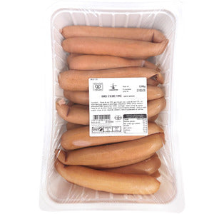 Knack d'Alsace fumée supérieur | Saucisses de Strasbourg 25x60g ±1,5kg