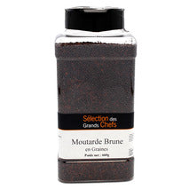 Mostaza de grano marrón tubo 1L 660g