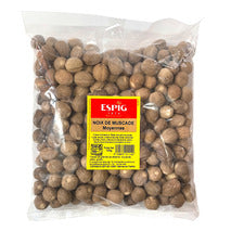 Nuez moscada entera tamaño 100/110 bolsa de 1 kg