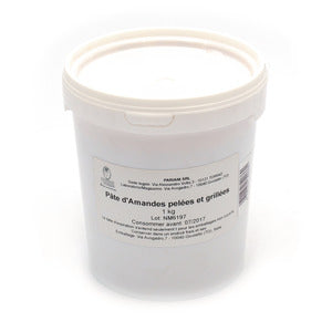 Pâte pure amande de Sicile émondée grillée 1kg