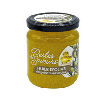 Perles de saveurs huile d'olive arbequine bocal 180g