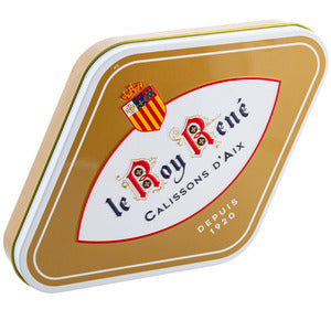 Petits calissons boîte métal losange x18 235g