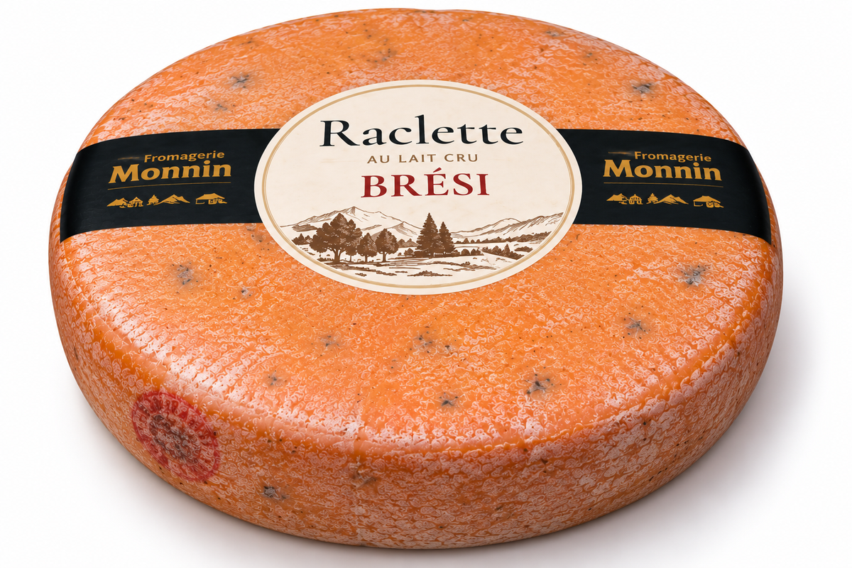 Raclette au lait cru au brési | Éclats de viande de bœuf séché & fumé au tuyé