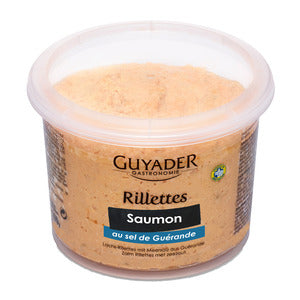 Rillettes de salmón con sal de Guérande 500g