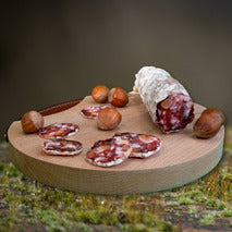 Saucisson de sanglier aux noisettes ±170g