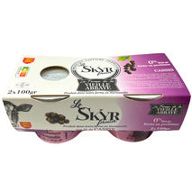 Farmhouse Skyr on a bed of blackcurrants 2x100g